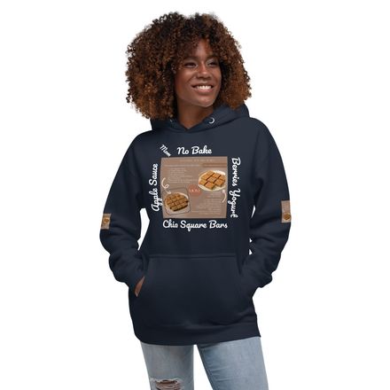 bbluna60 Squares Bars Cotton Heritage M2580 Unisex Pullover Hoodie