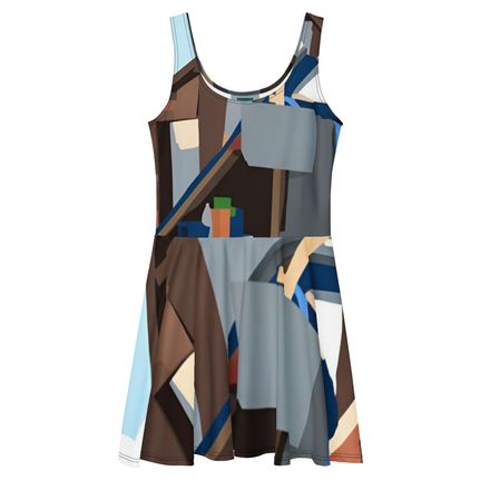 Julio Poverty Chic Skater Dress