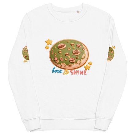 bbl61 Globe Unisex Organic Sweatshirt
