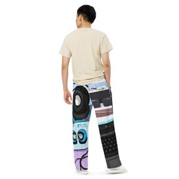 Juvy Laptop Unisex Wide-Leg Pants
