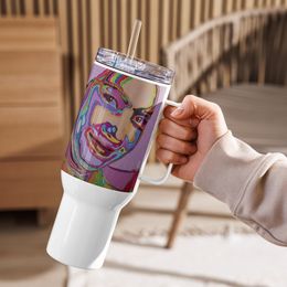 Bluna60 Portrait Travel Mug with a Handle