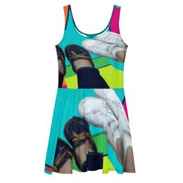 Rica Feet Skater Dress
