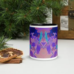 2Mark Ceramic Mug with Color Inside