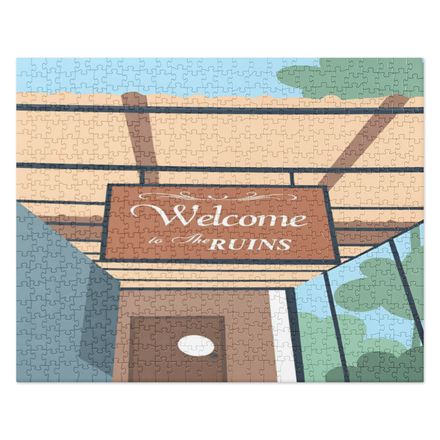 Lyn2x Ruins Jigsaw Puzzle