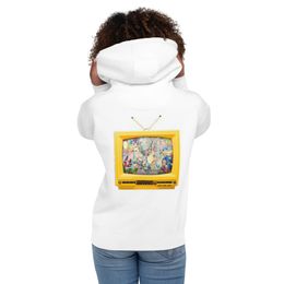 Bluna60 Abstract Eagle Cotton Pullover Hoodie