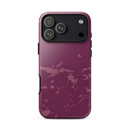 bbluna60 Burgundy Tough Case for iPhone®