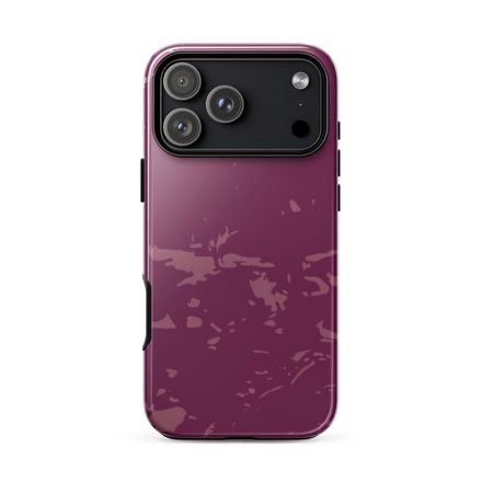 bbluna60 Burgundy Tough Case for iPhone®