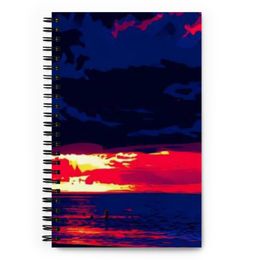 Boy2x 4Colors Spiral Notebook