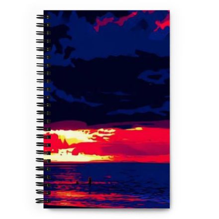 Boy2x 4Colors Spiral Notebook