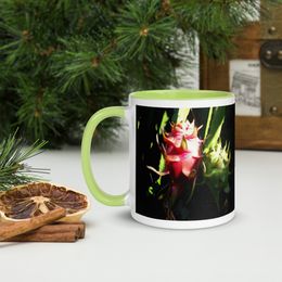 Nathy Dragonfruit Ceramic Mug with Color Inside