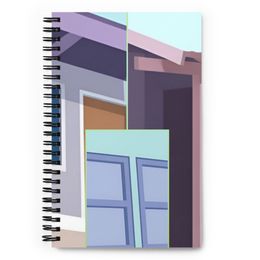 Julio Windows Spiral Notebook