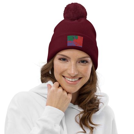 bbluna60 3Colors Pom-Pom Beanie 