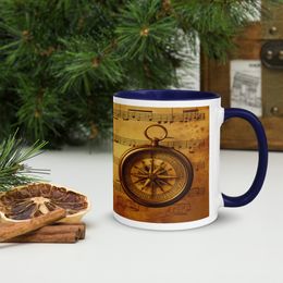 Nida2 Ceramic Mug with Color Inside