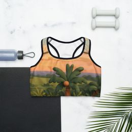 Boy2x Palm Trees Sports Bra