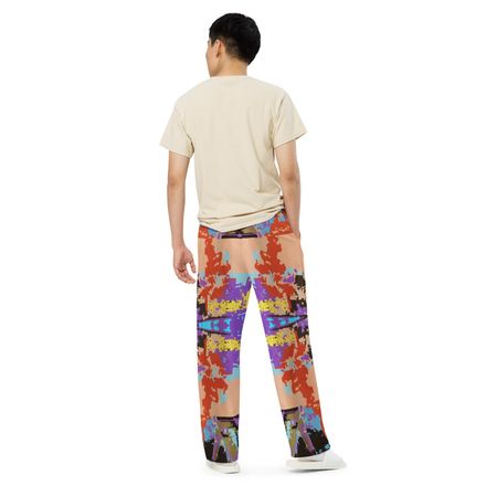 2Barangay Cababto-an Friends Wide-Leg Pants