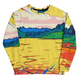 bbluna60 River Recycled Unisex Sweatshirt
