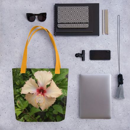 Nathy Gumamela Tote Bag
