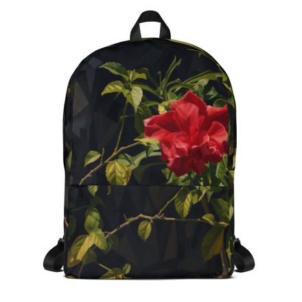 Nathy Red Rose Backpack