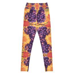 bbluna60 Grapes Yoga Leggings