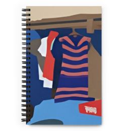 Glen Laundry Spiral Notebook