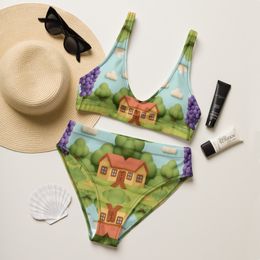 Luna's Cousins Recycled High-Waisted Bikini