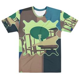Glen Satelite Men's Crew Neck T-Shirt