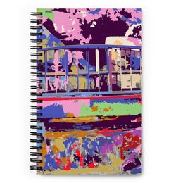 Bbluna60 Bridge Spiral Notebook