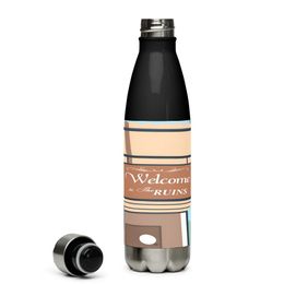 Lyn2x Ruins Stainless Steel Water Bottle