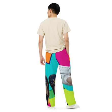 Rica Feet  Unisex Wide-Leg Pants