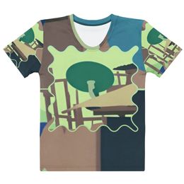 Glen Satelite Women's Crew Neck T-Shirt