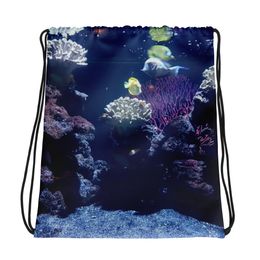 ZAG Corals Drawstring Bag
