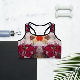 Linda's Roses Sports Bra