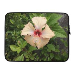 Nathy Peach Gumamela Laptop Sleeve