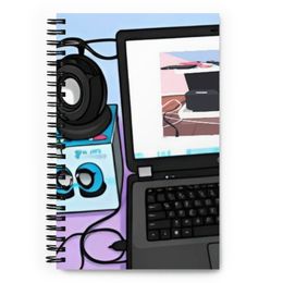 Juvy Laptop Spiral Notebook