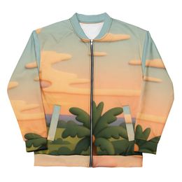 Boy2x Palm Trees Unisex Bomber Jacket