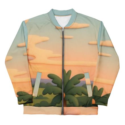 Boy2x Palm Trees Unisex Bomber Jacket