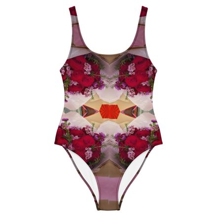 Linda's Roses One-Piece Swimsuit