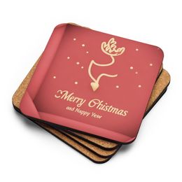 Juvy Gift Cork-Back Coaster