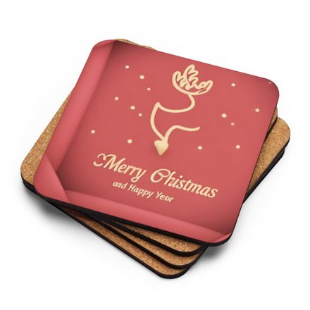 Juvy Gift Cork-Back Coaster