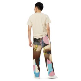 Rica Fists Unisex Wide-Leg Pants