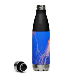 ZAG Orange Jellyfish Stainless Water Bottle