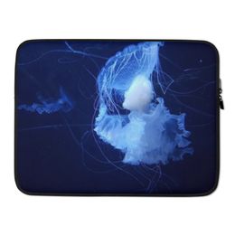 ZAG White Jellyfish Laptop Sleeve