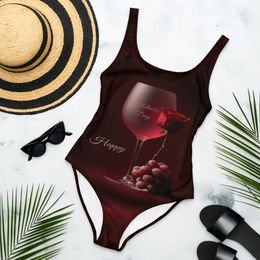 Mother's Day One-Piece Swimsuit