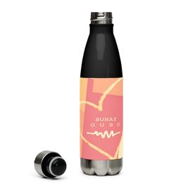 Rica Heart Stainless Steel Water Bottle