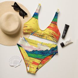 Boy2x River Recycled High-Waisted Bikini