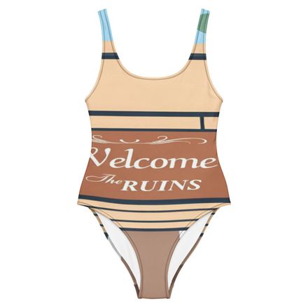 Lyn2x Ruins One-Piece Swimsuit