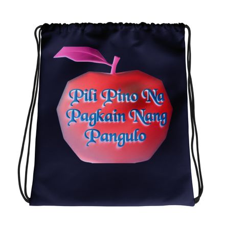 Pili Pino Drawstring Bag