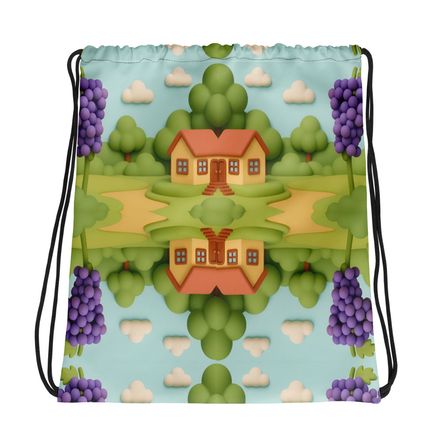 Luna's Cousins Drawstring Bag