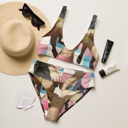 Rica Fists Recycled High-Waisted Bikini