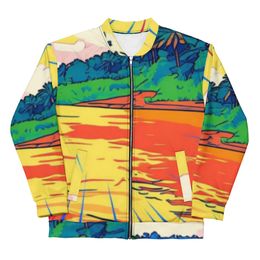 Boy2x River Unisex Bomber Jacket